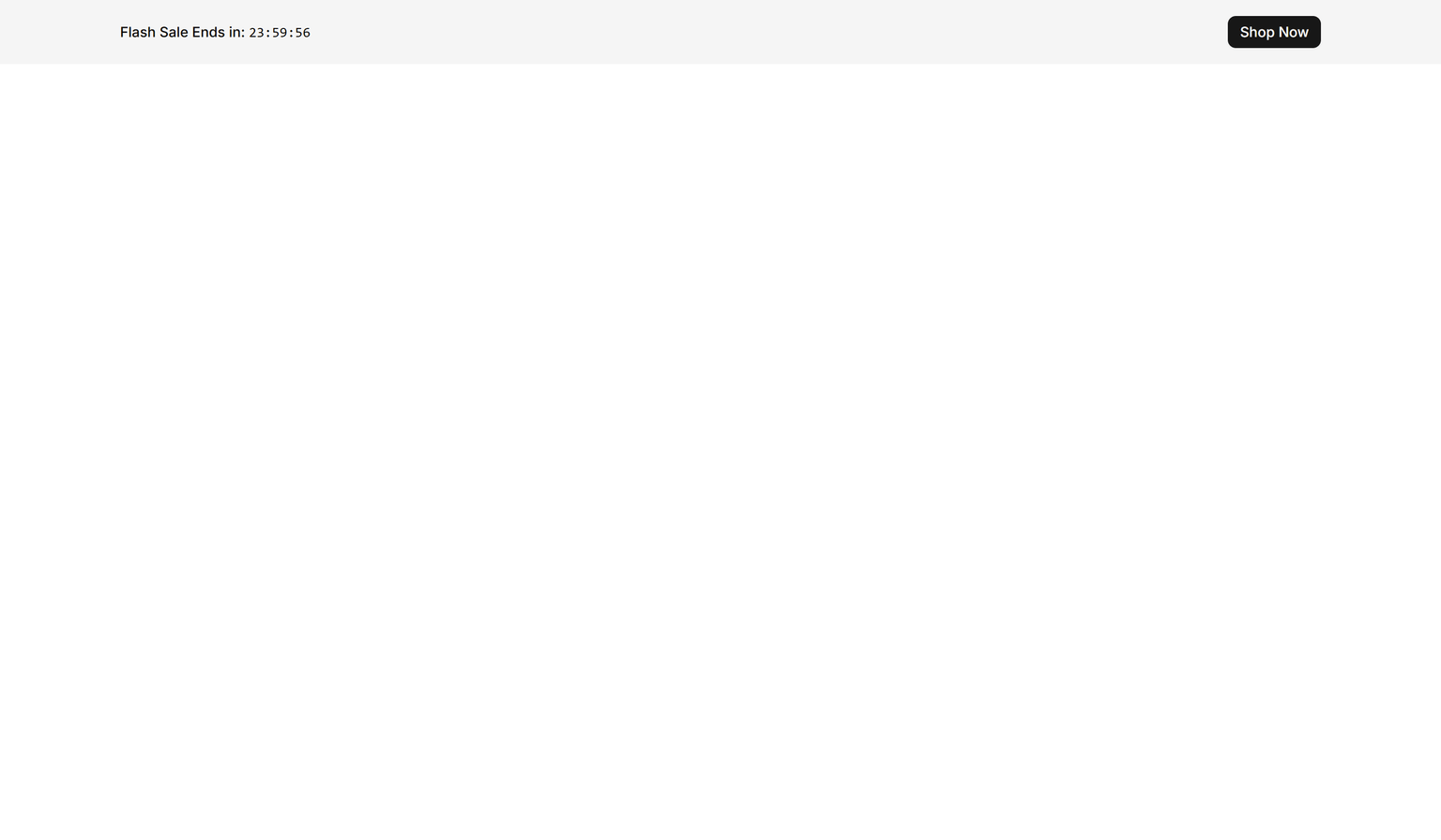 A With Countdown block example